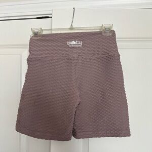 Booty by Brabants Croco shorts; Mauve color